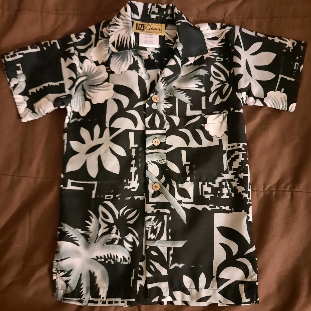 Boys Hawaiian Shirt